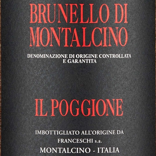 Poggione Brunello 2016