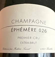 Savart & Dremont Champagne Ephemere 026 Grand Cru 2019