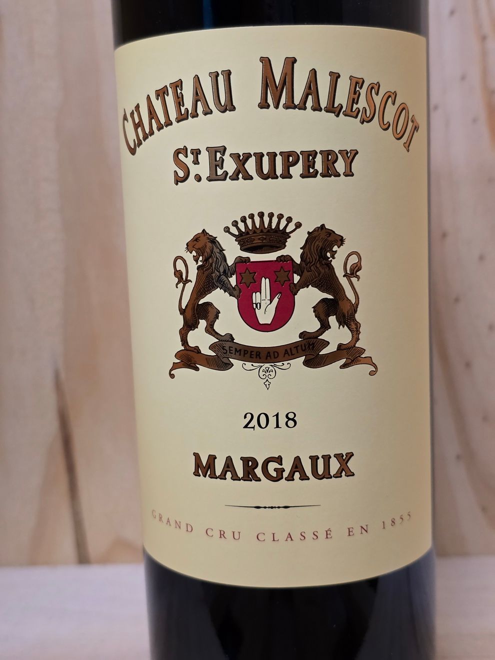 Malescot St. Exupery 2018 bottle image