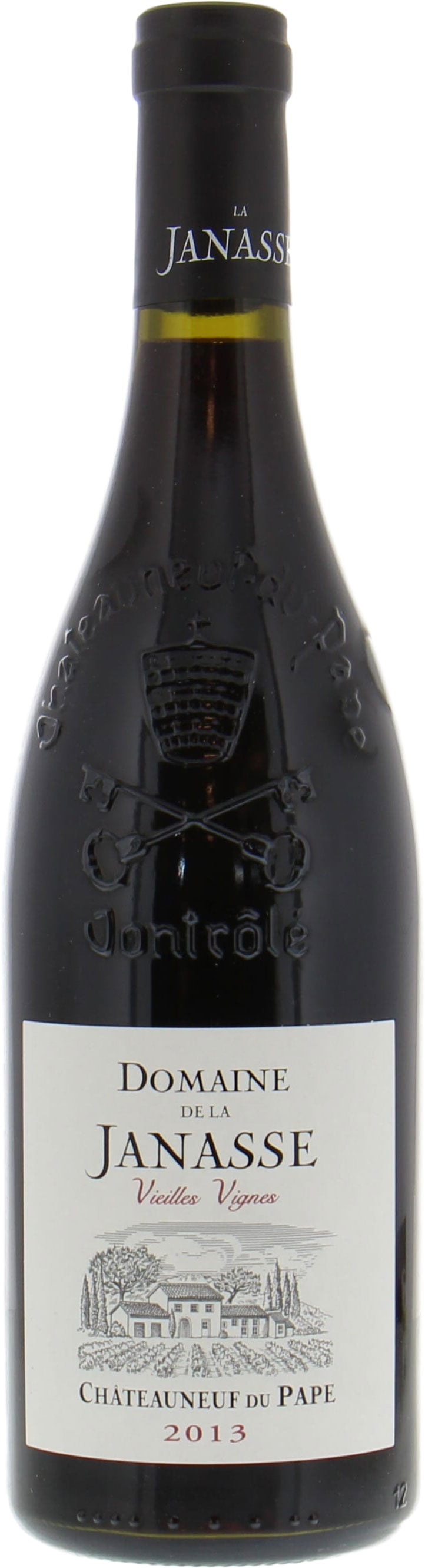 Janasse Chateauneuf du Pape Vieilles Vignes 2013 Bottle Image