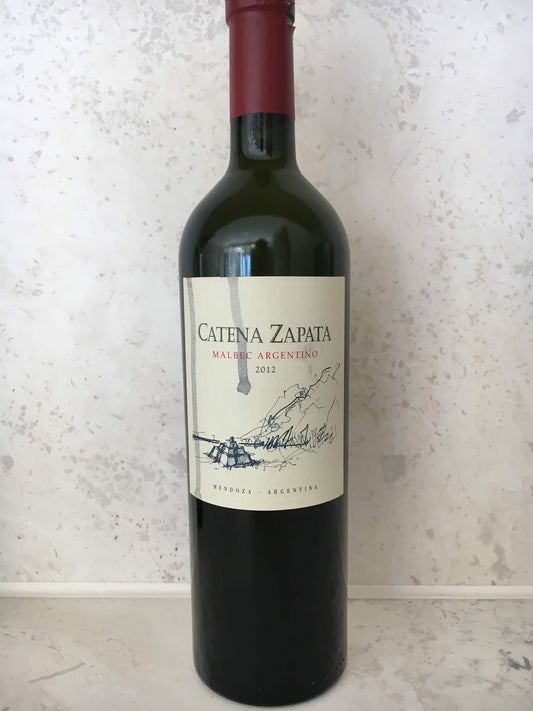 Catena Zapata Malbec Argentino 2012 Bottle Image
