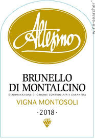Altesino Brunello di Montalcino Montosoli 2018