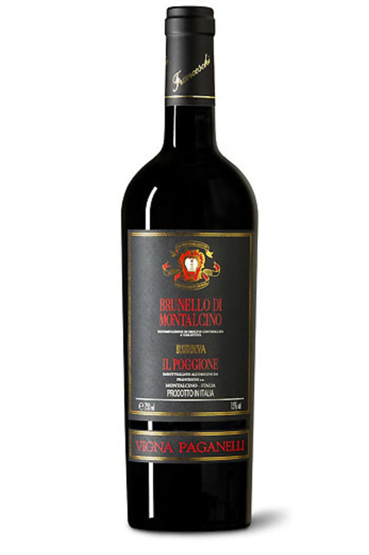Poggione Brunello Riserva Vigna Paganelli 2007 Bottle