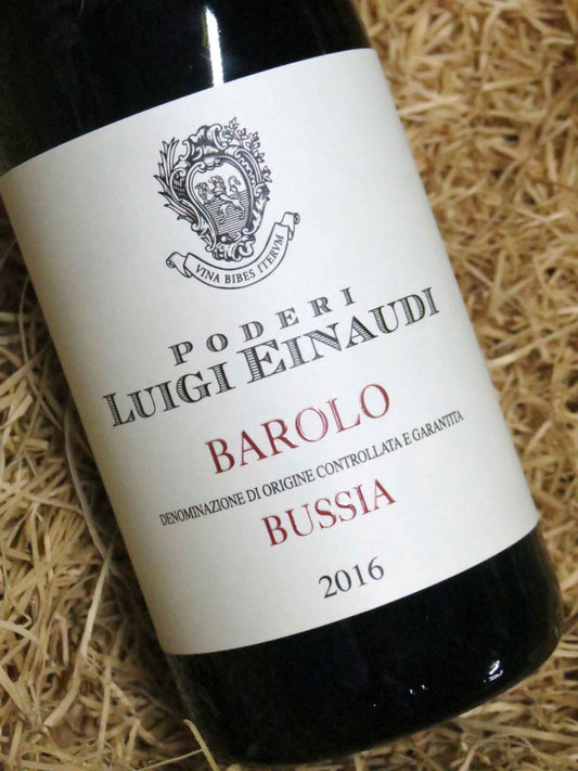 Einaudi Barolo Bussia 2016