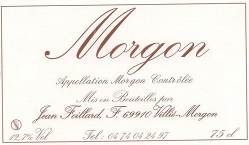 Foillard Morgon 2023