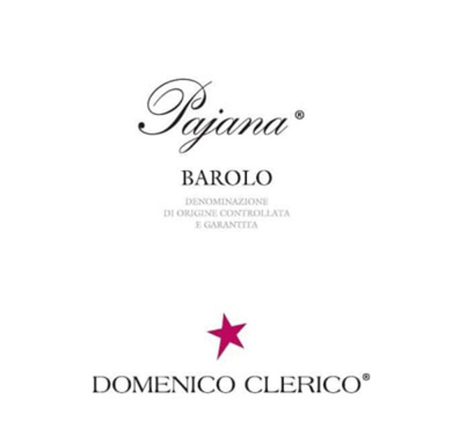 Clerico Barolo Pajana 2016