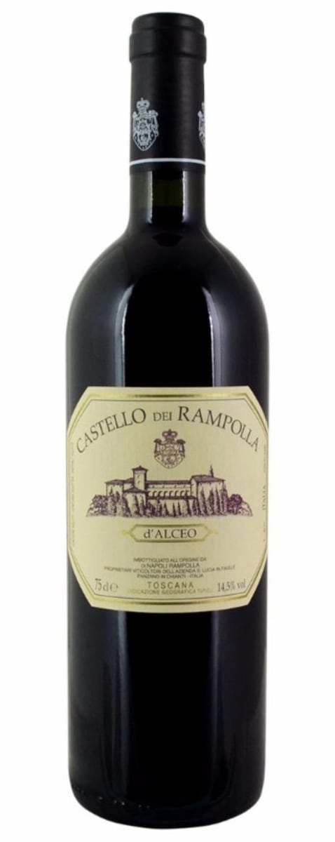 Castello dei Rampolla d'Alceo 2015 wine bottle