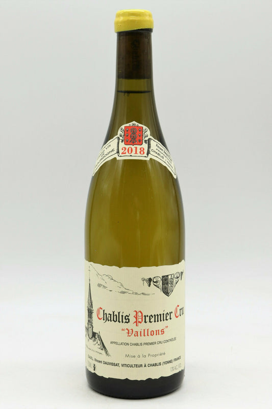 Dauvissat Chablis Vaillons 2018 Bottle Image